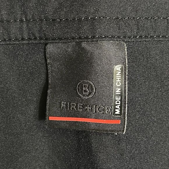 Fire + Ice Shorts Mens 34 Black Drawstring Waist Pockets Lightweight Board Short - Picture 4 of 12